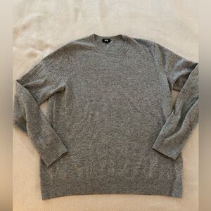 Uniqlo cashmere sweater grey